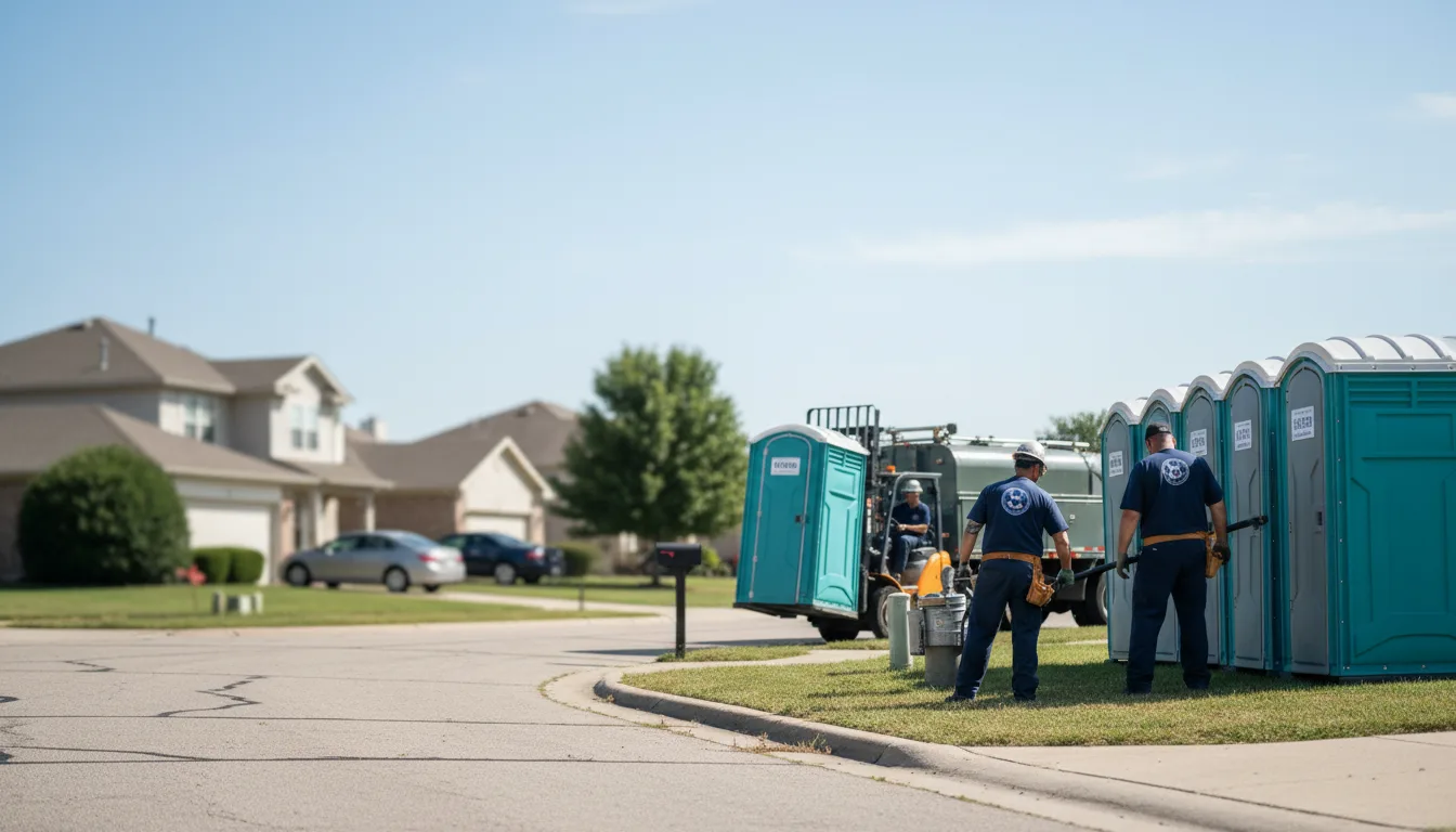 Porta Potty Rental in De Land, IL near me